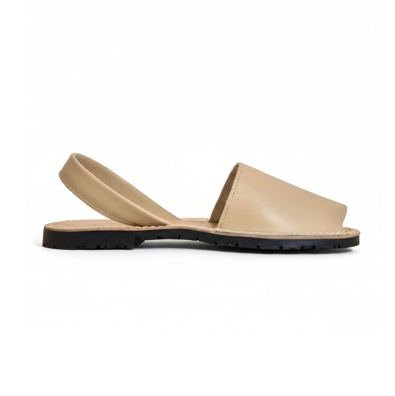 Minorcan Sandals - Natural Napa Leather