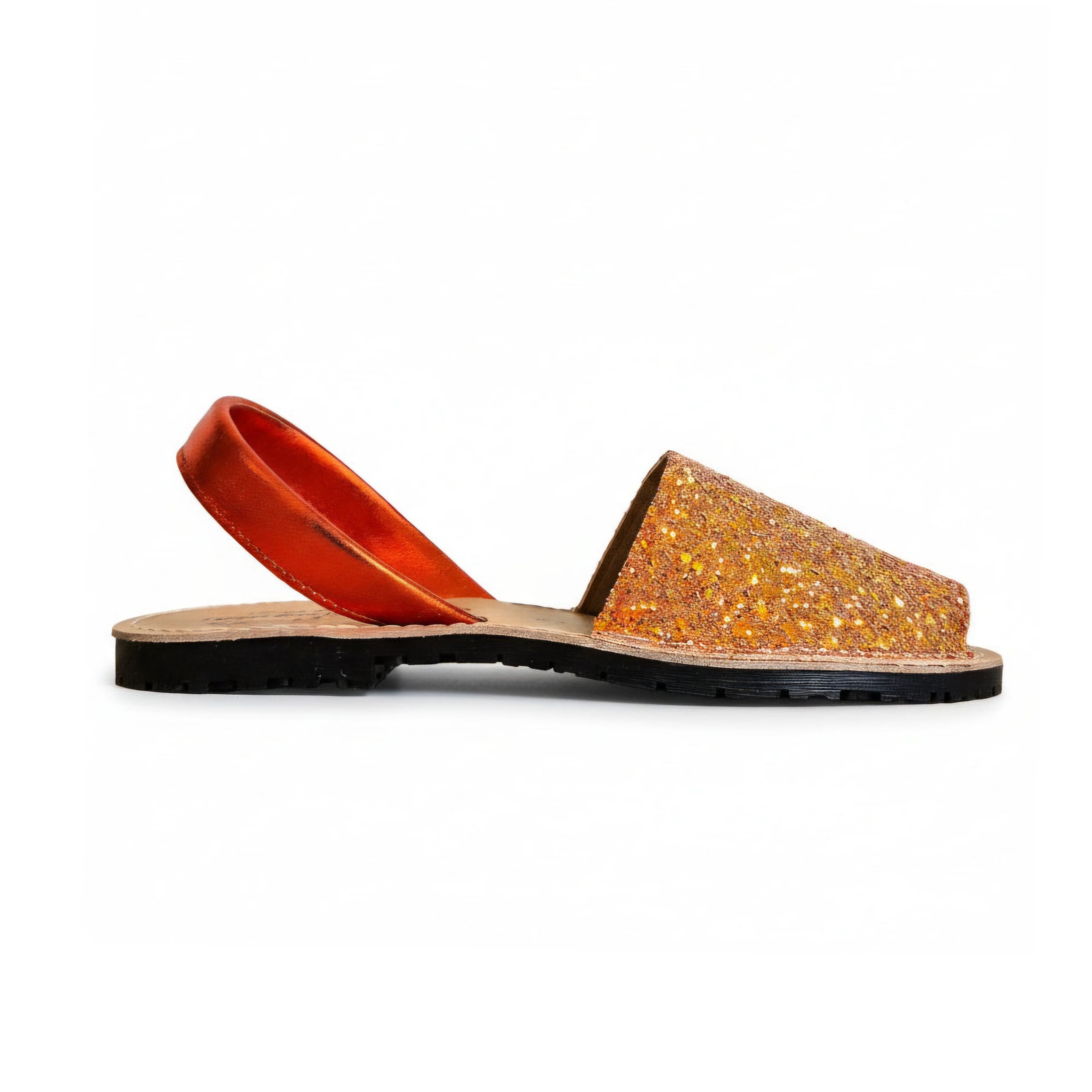 Minorquines - Orange Glitter