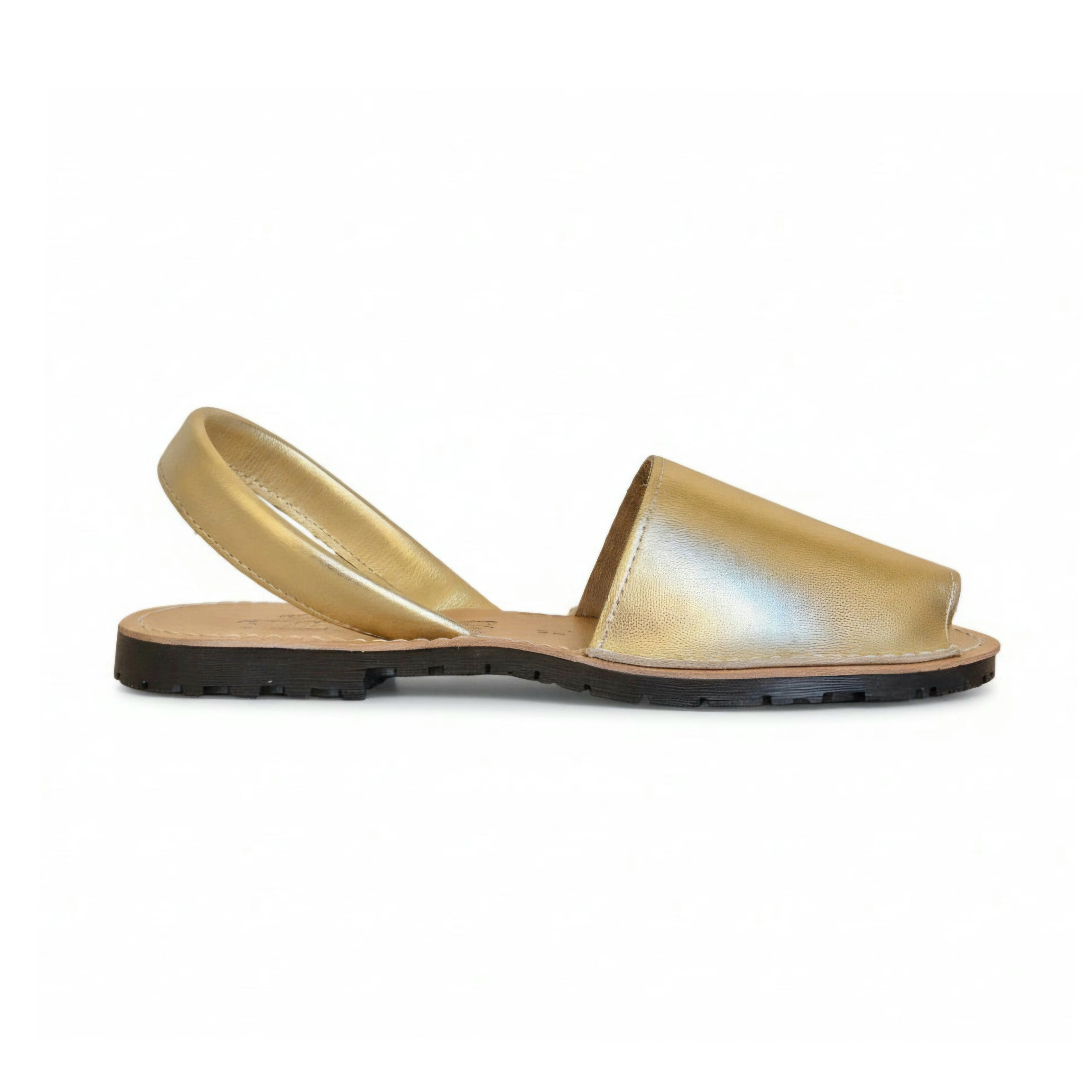 Minorcan Sandals - Gold Laminated