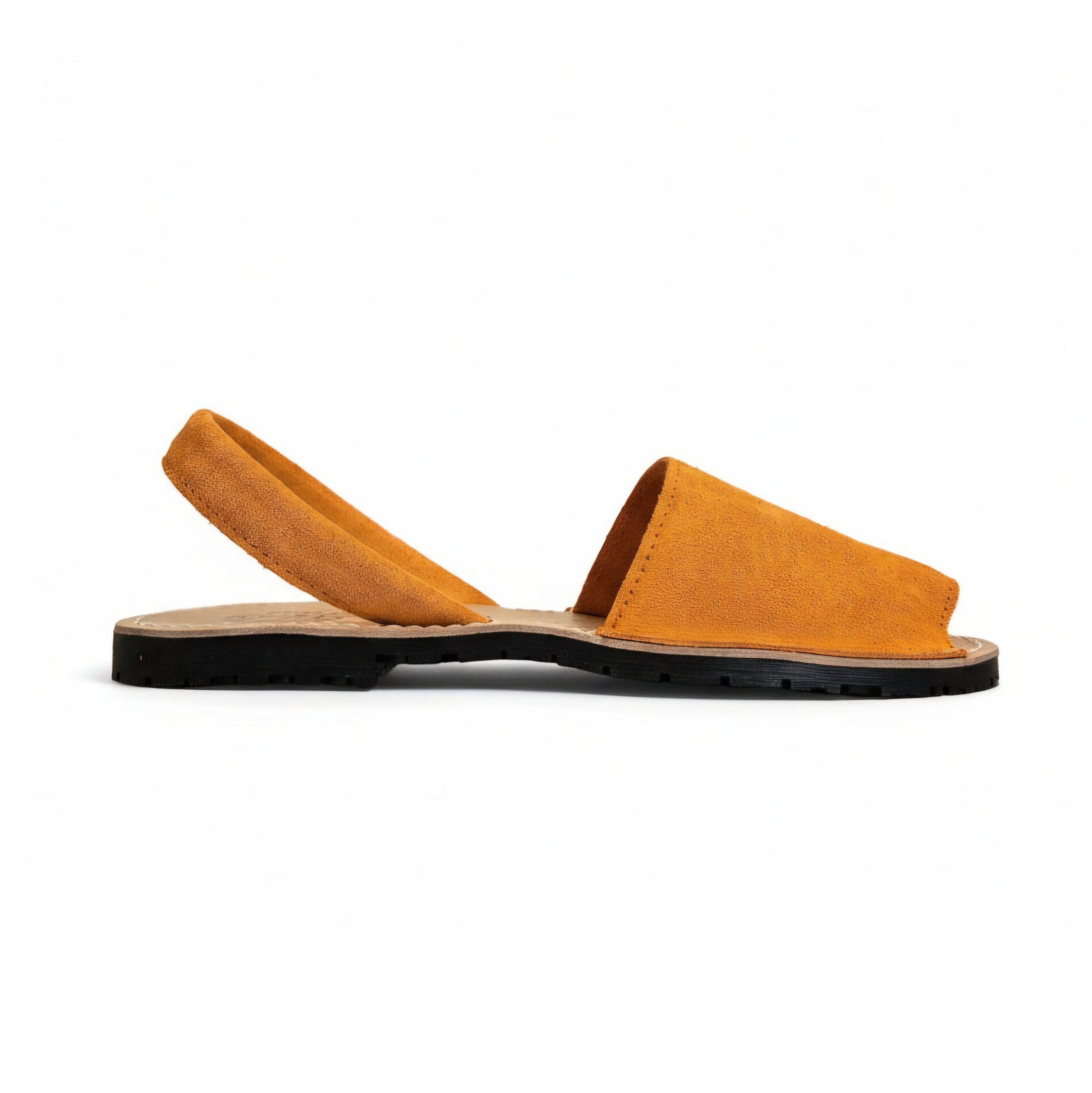 Minorcan sandals - Suede Mandarin