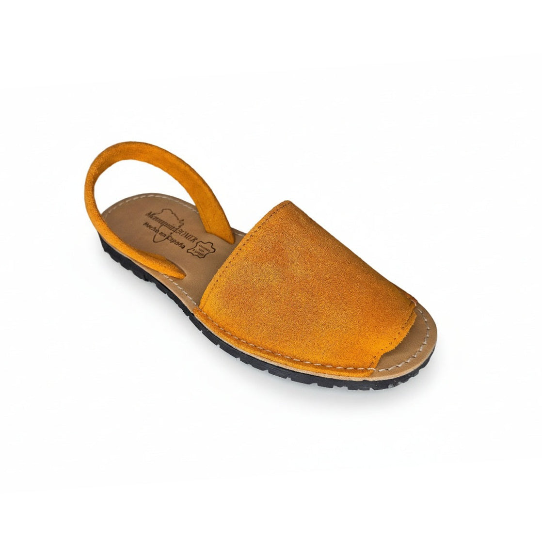 Minorcan sandals - Suede Mandarin