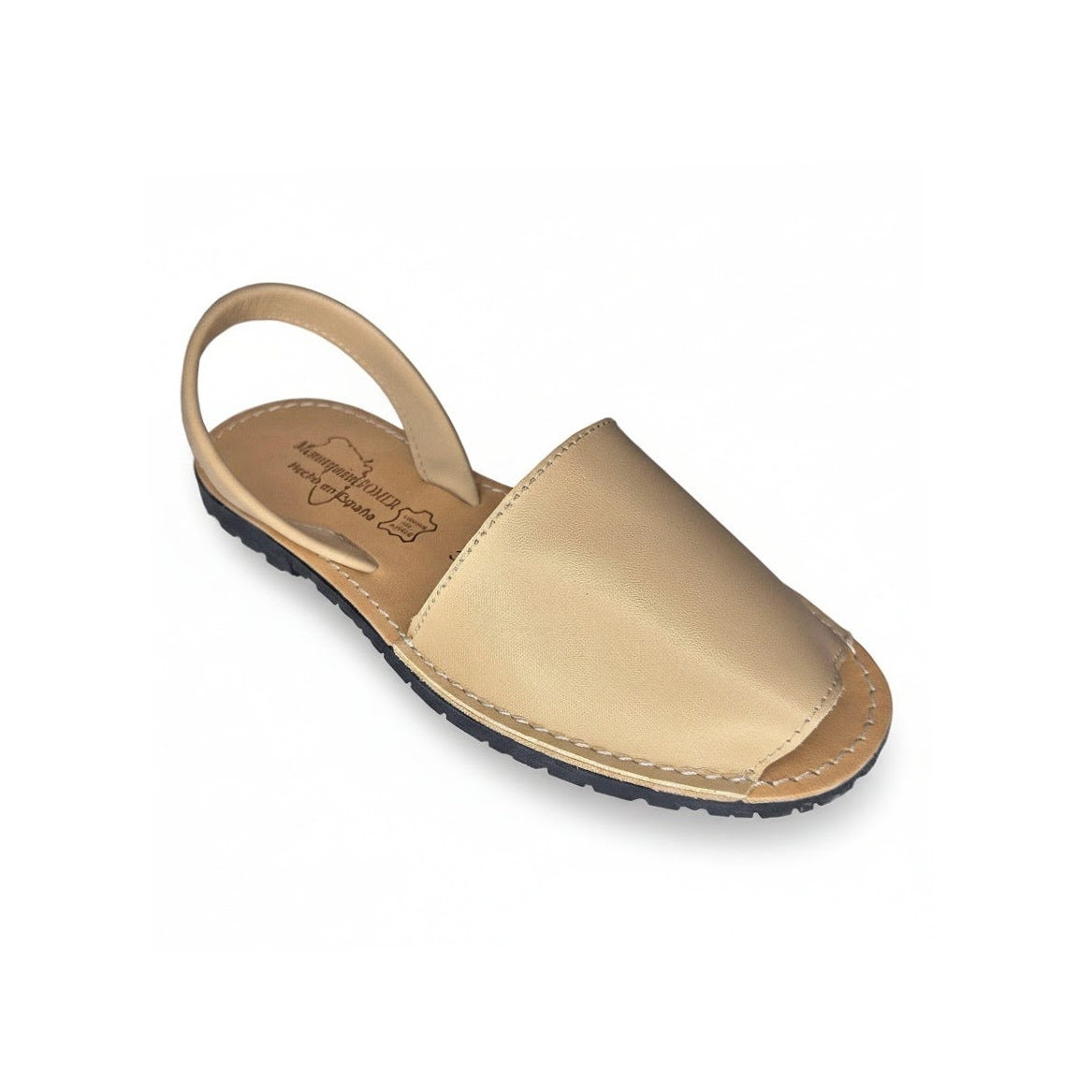 Minorcan Sandals - Natural Napa Leather