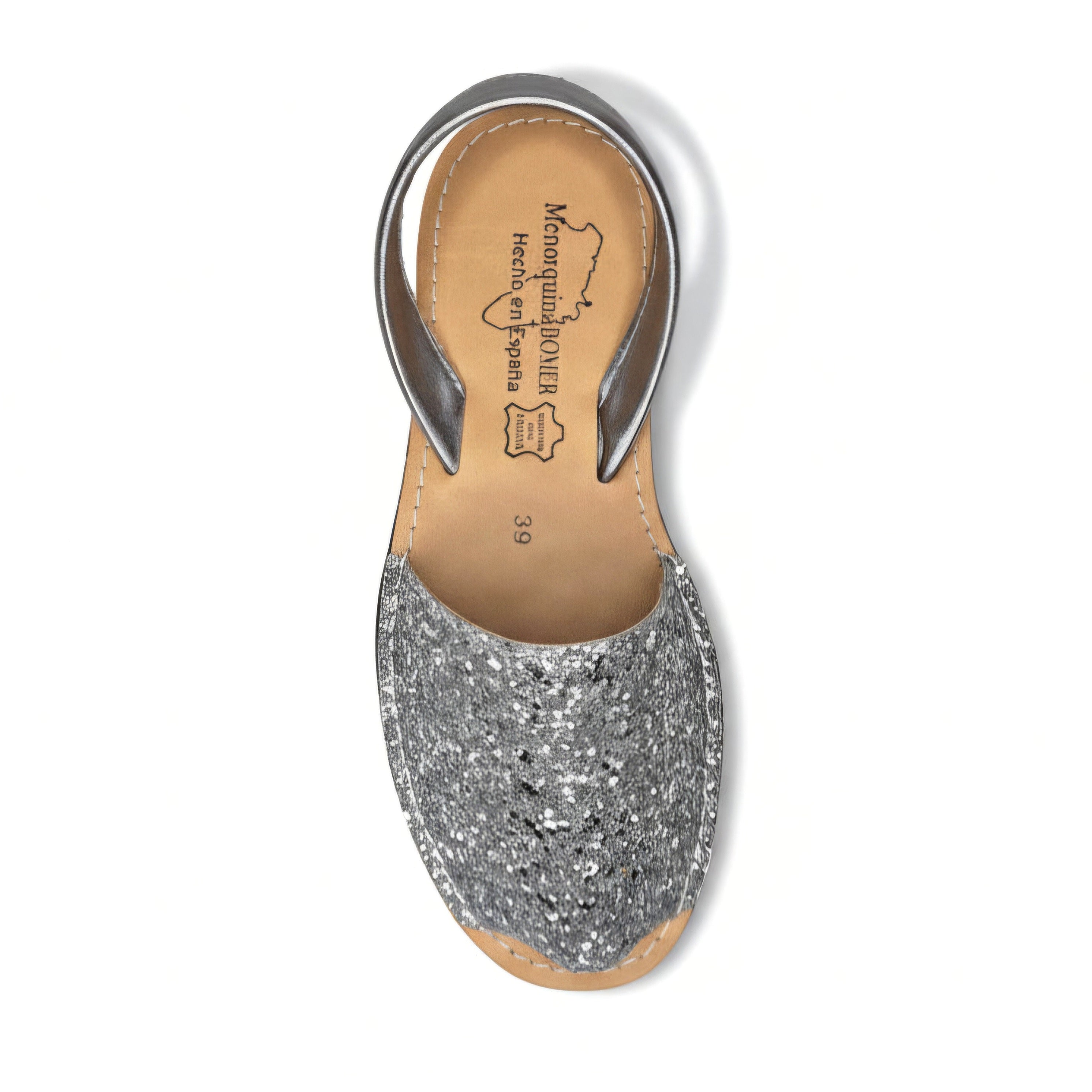 Minorquines - Silver glitter