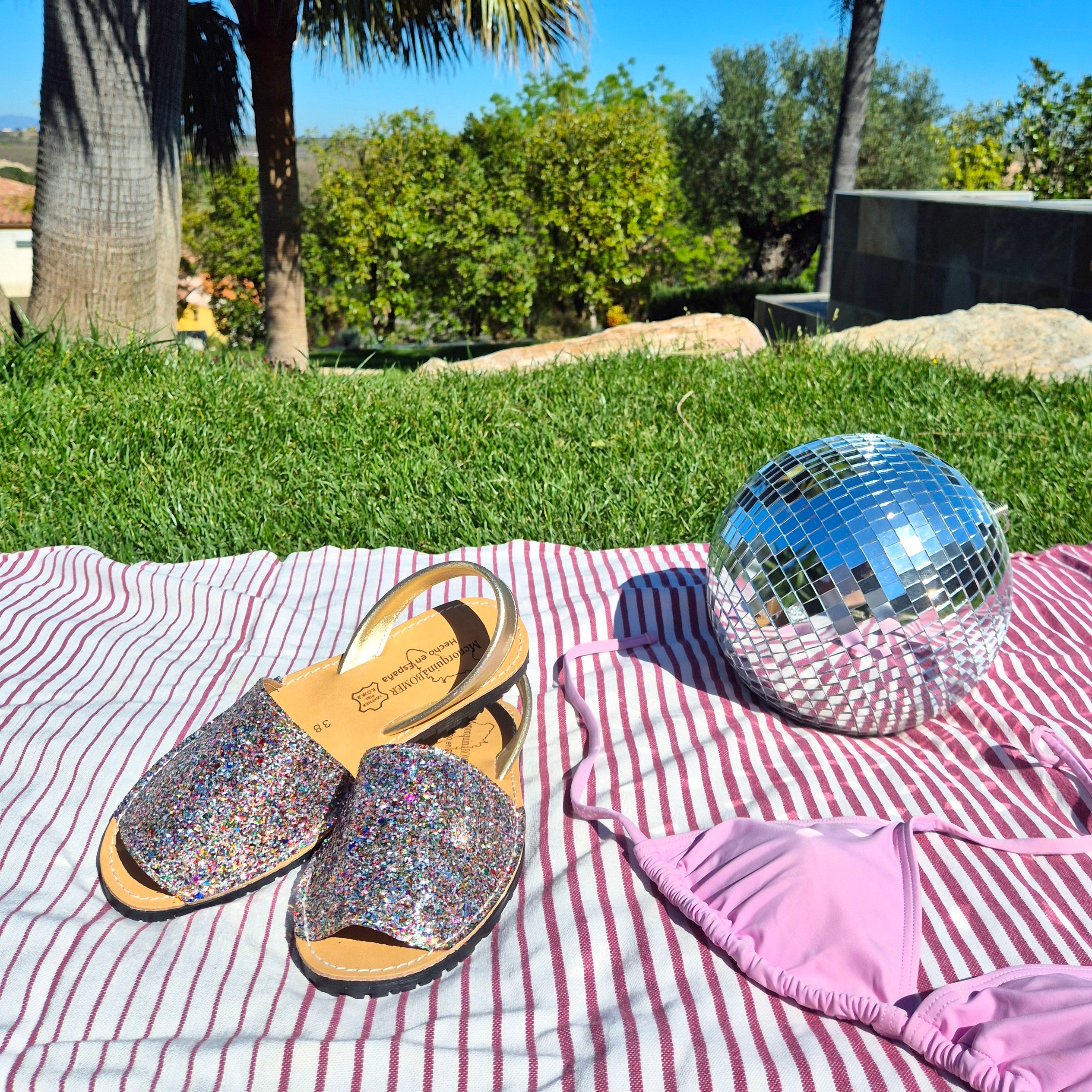 Minorquines - Multicoloured Glitter