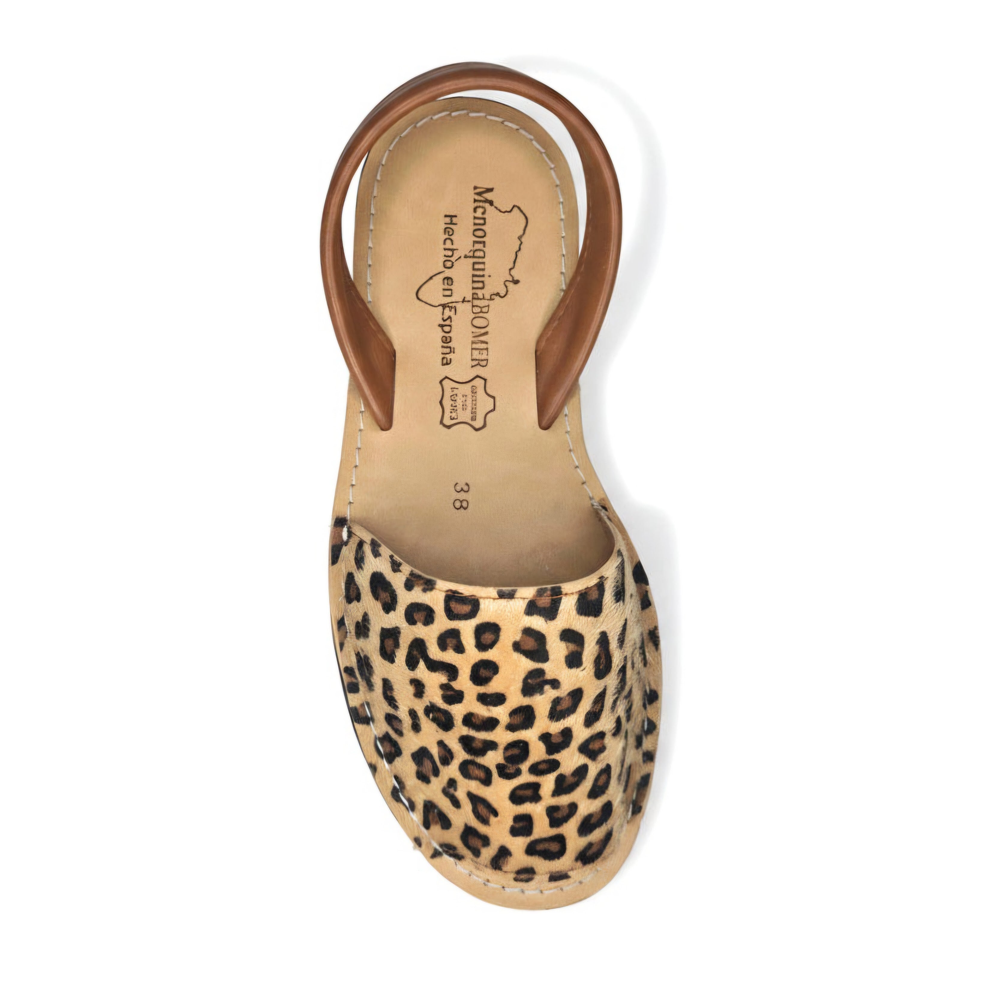 Minorquines - Suede Leopard
