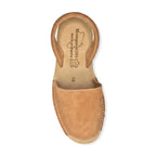 Menorcan sandals - Suede Camel
