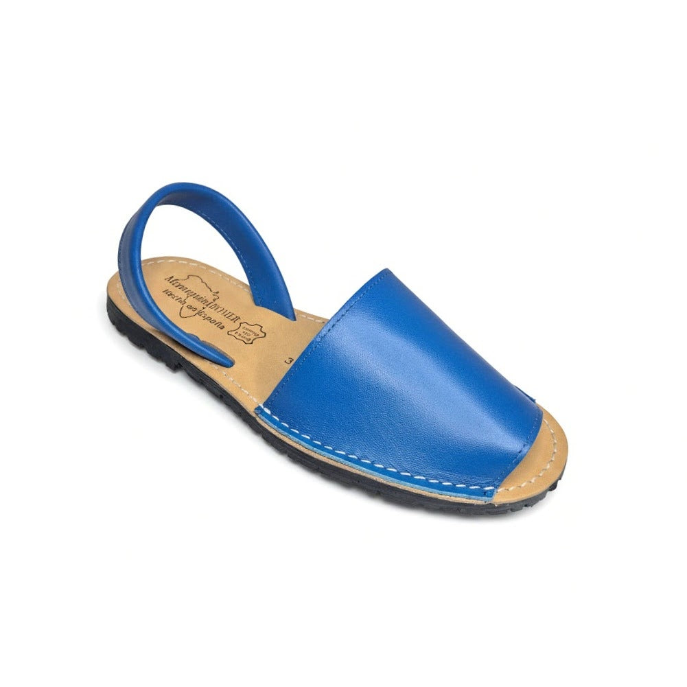 Minorcan sandals - Blue Napa