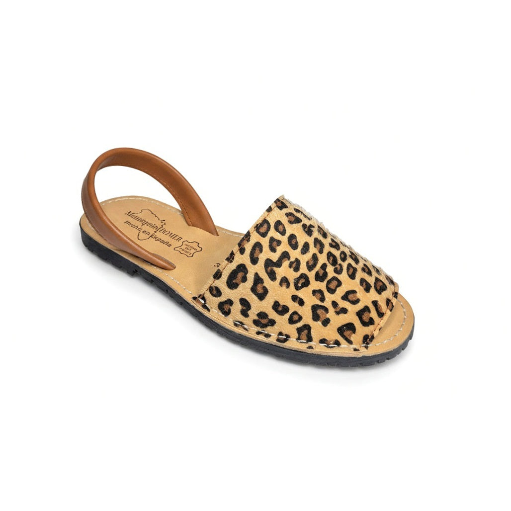 Minorquines - Suede Leopard