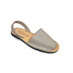 Minorquines - Serraje Glitter Taupe