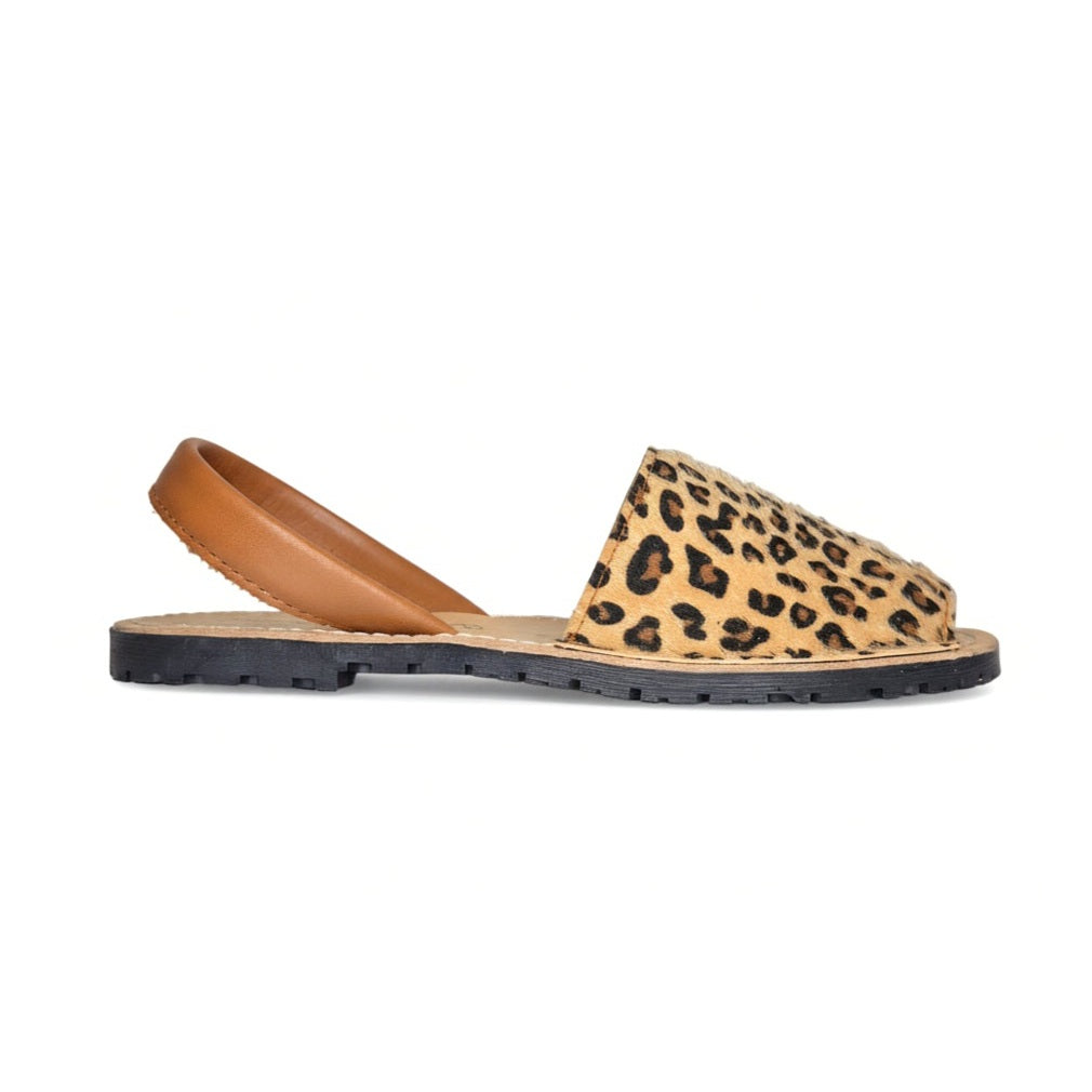 Minorquines - Suede Leopard