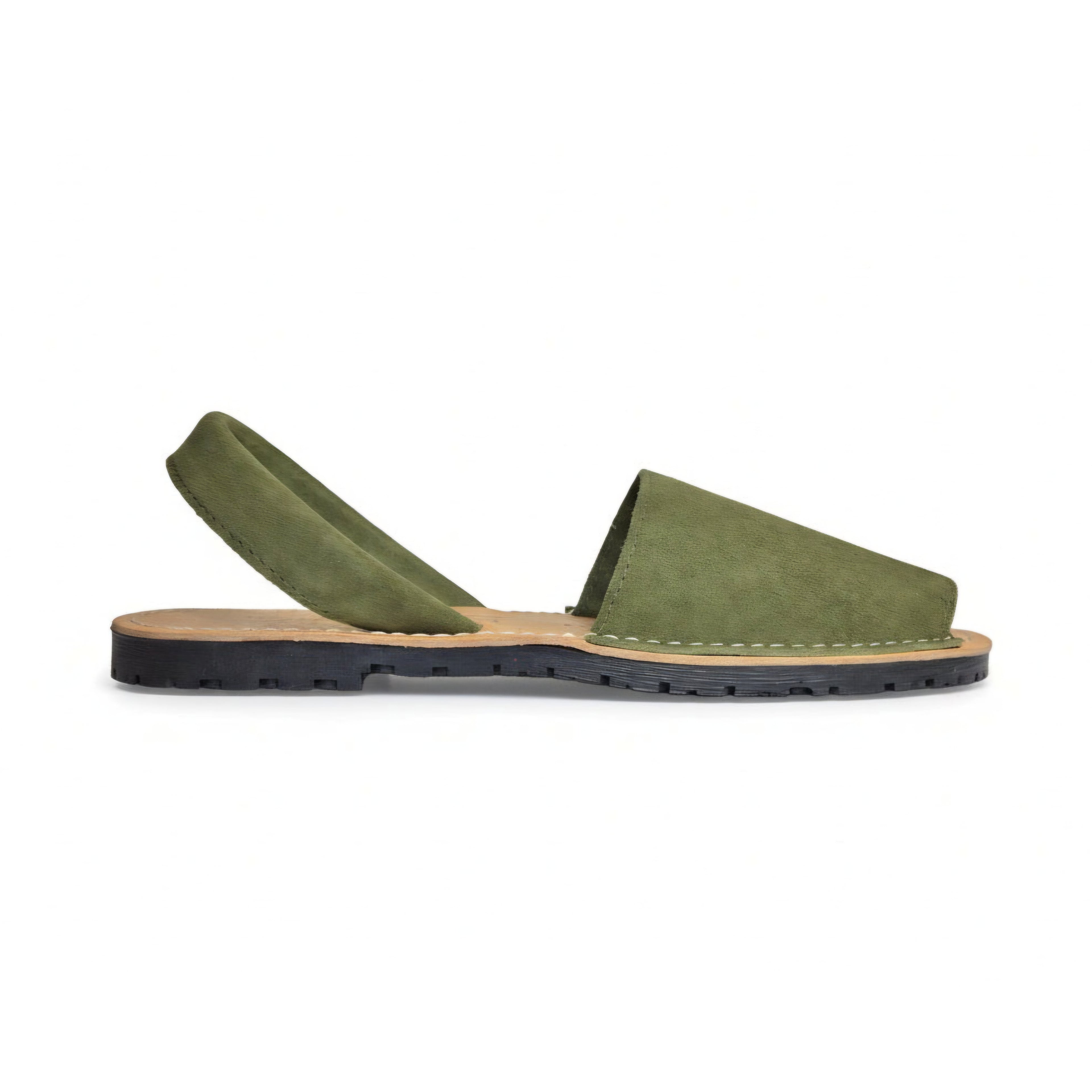 Minorcan Sandals - Moss Suede