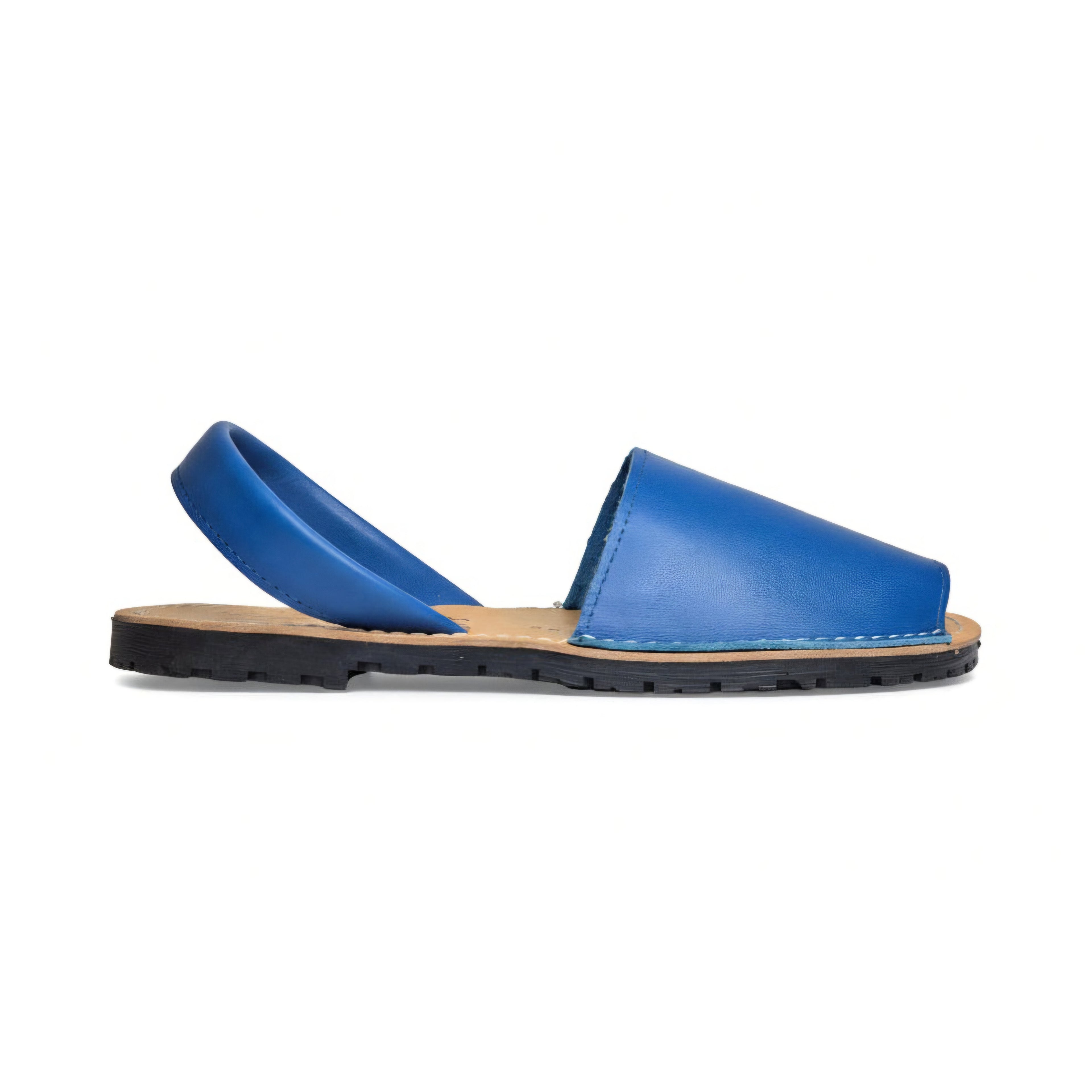 Minorcan sandals - Blue Napa