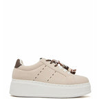 Baskets à double lacets & Charms - Beige
