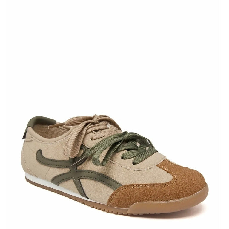 Baskets basses rétro - Beige