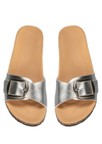 Sandales une bride - Argent