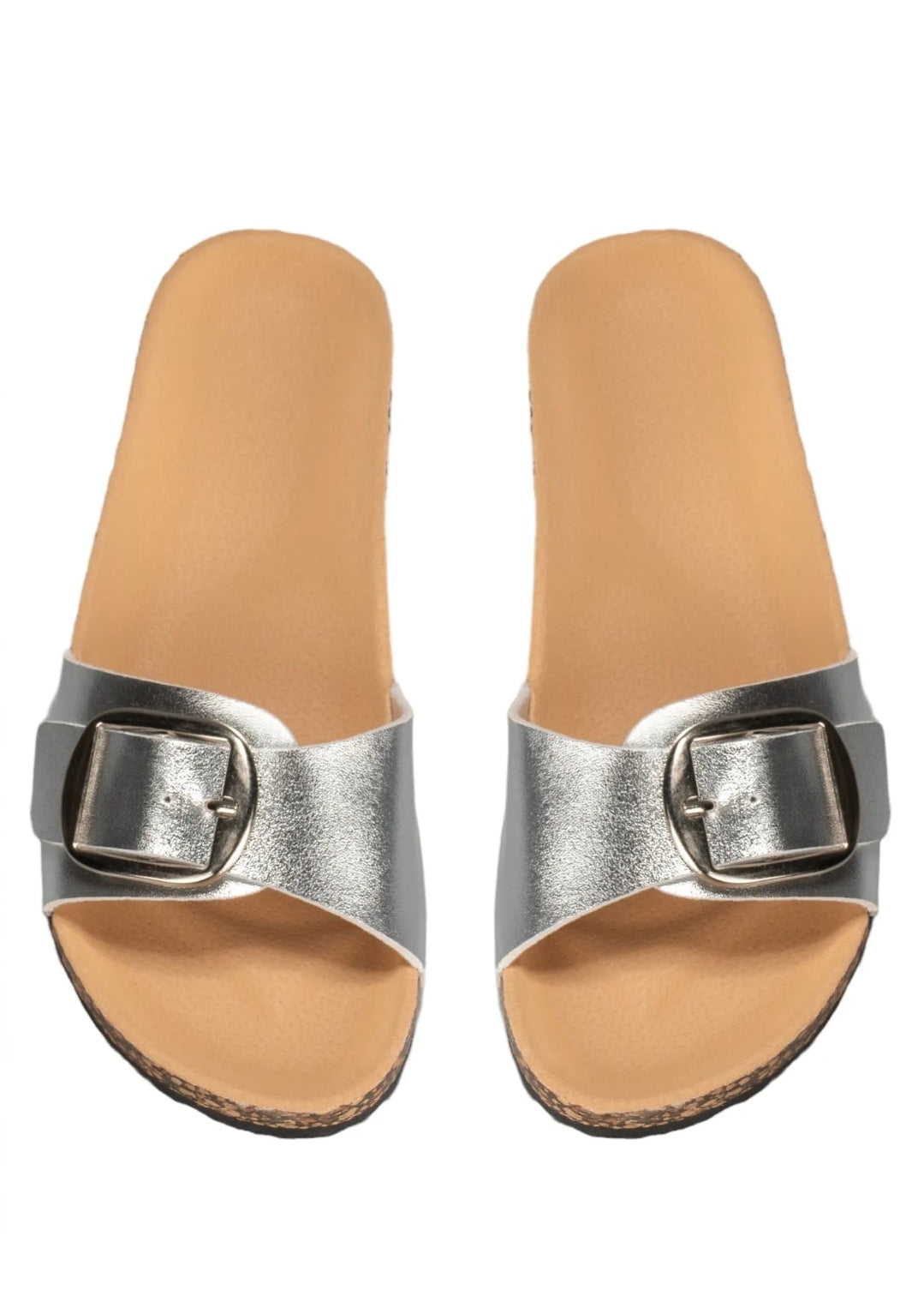 Sandales une bride - Argent