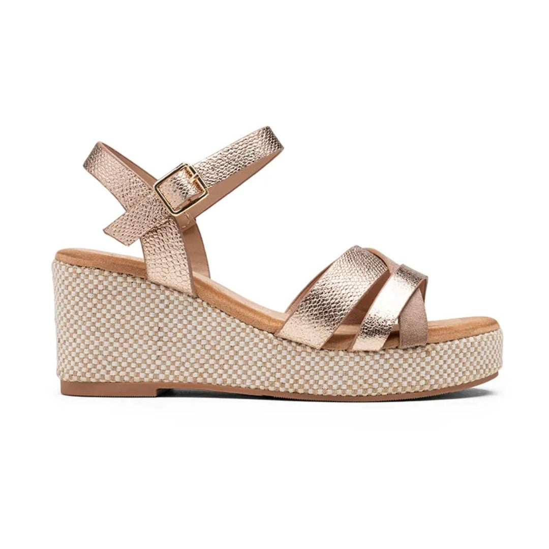 Compensées croisées - Rose gold