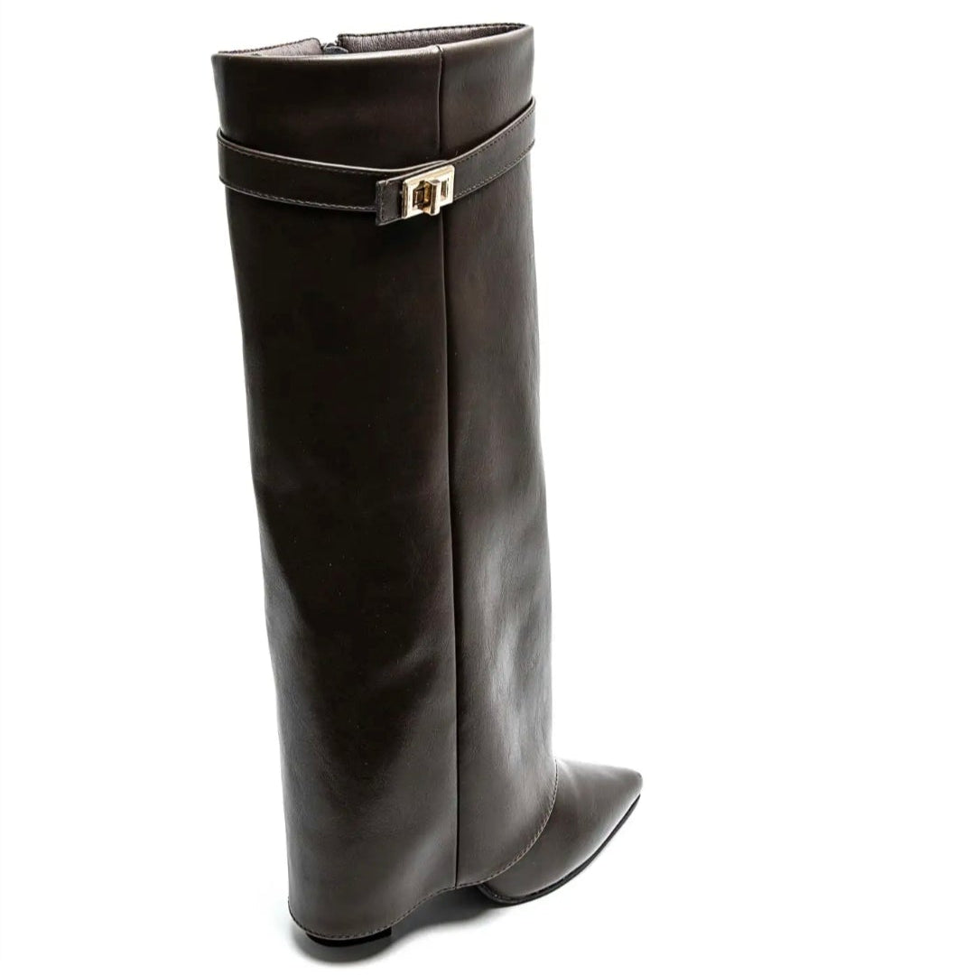 Bottes cavalières - Marron