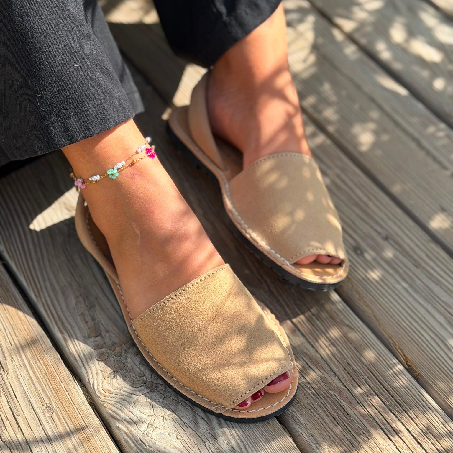 Minorquines - Serraje Beige