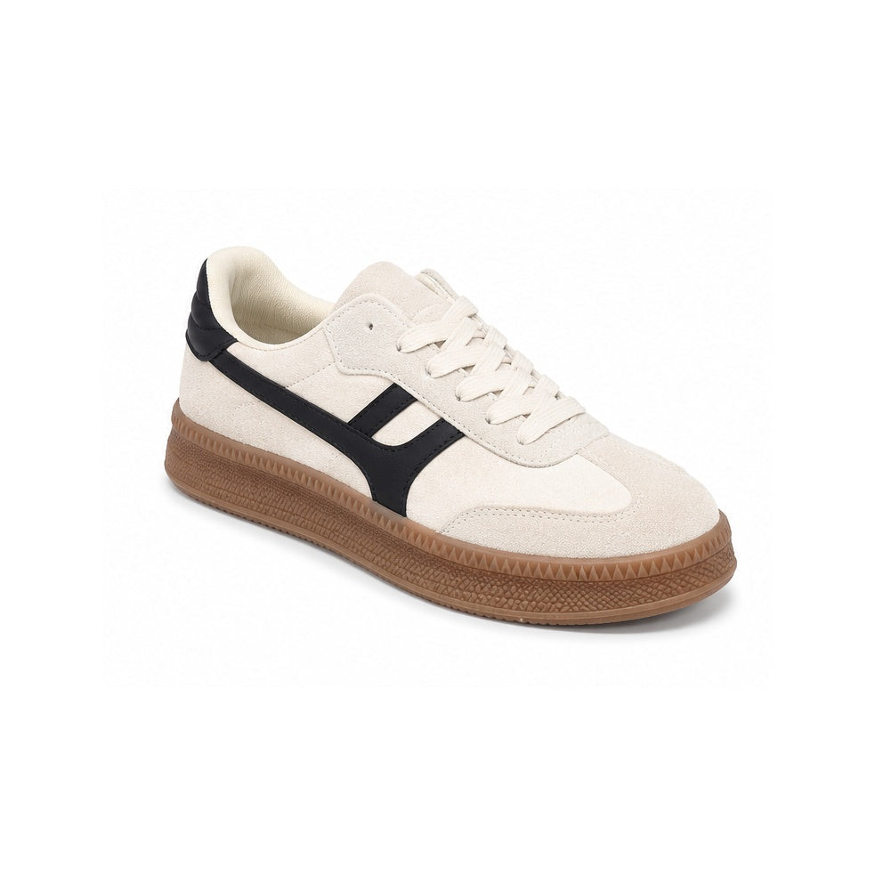 Baskets en suédine - Beige
