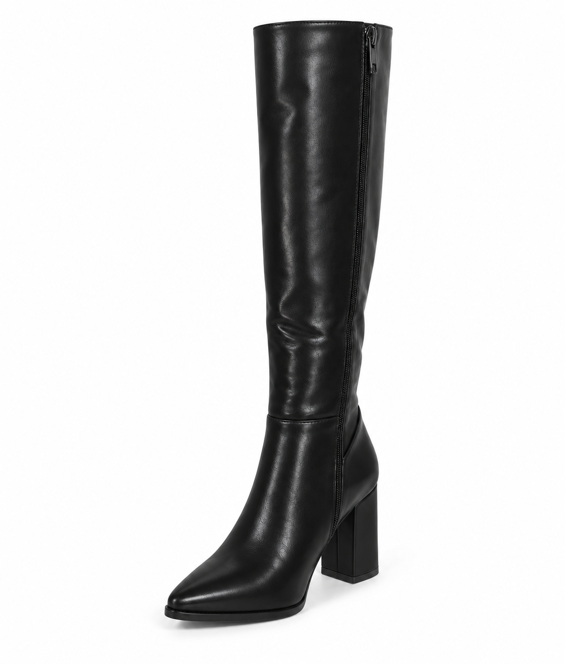 Bottes à talons - Noir