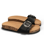 Sandales une bride - Noir