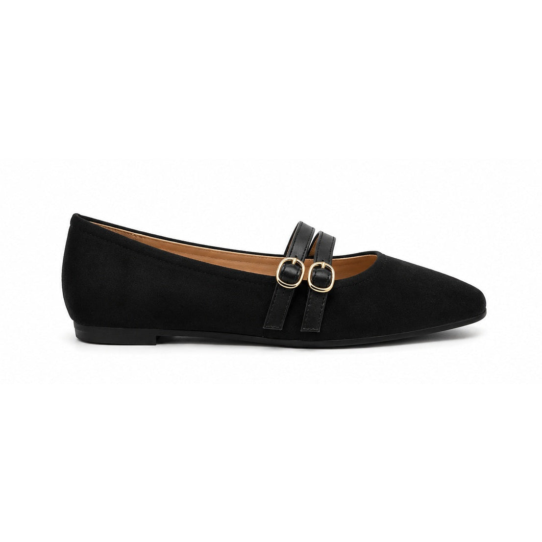 Ballerines doubles boucles - Noir