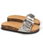 Sandales une bride - Argent
