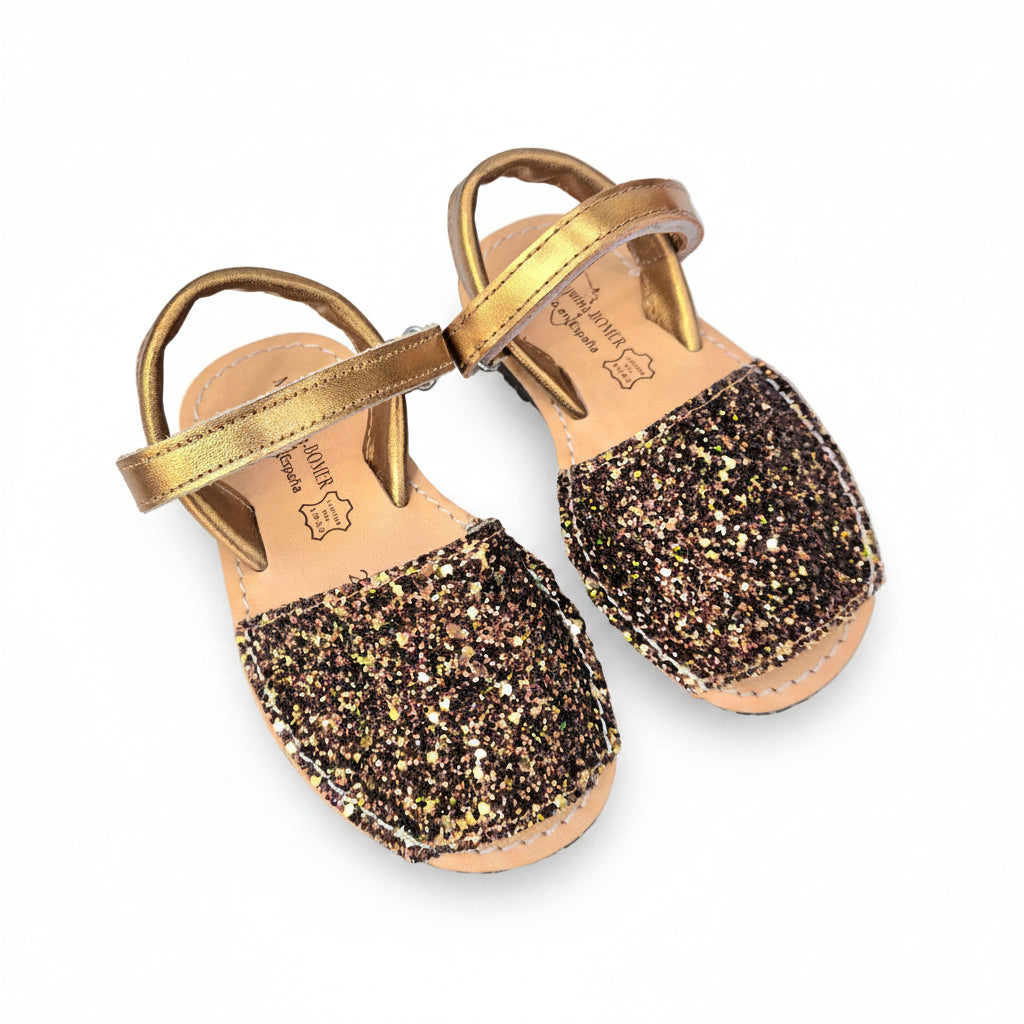 Minorquines enfant - Glitter Bronze