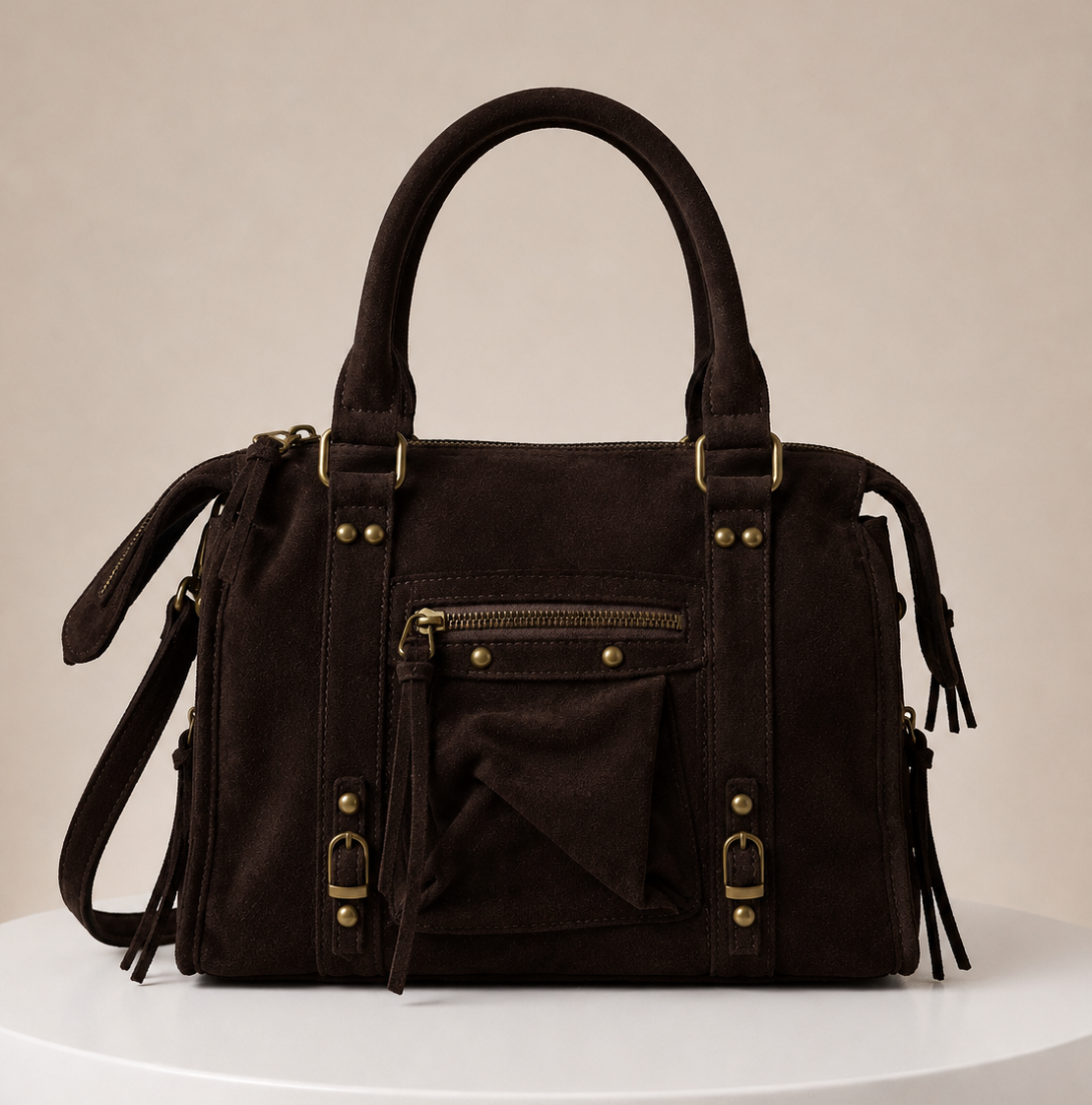 Sac Dakota - Grand - Brun foncé