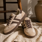 Baskets en suédine - Beige