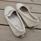 Billie - Mocasín de ante - Beige
