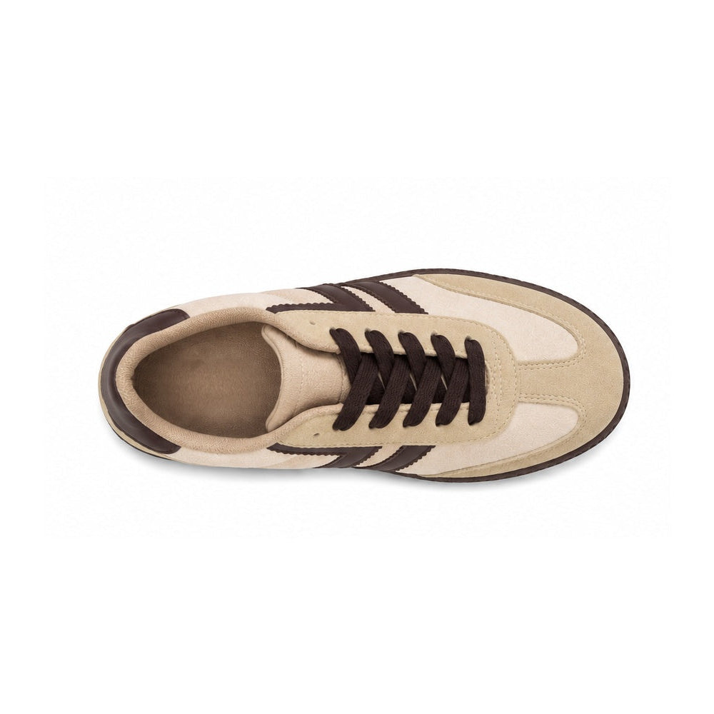 Baskets en suédine - Beige
