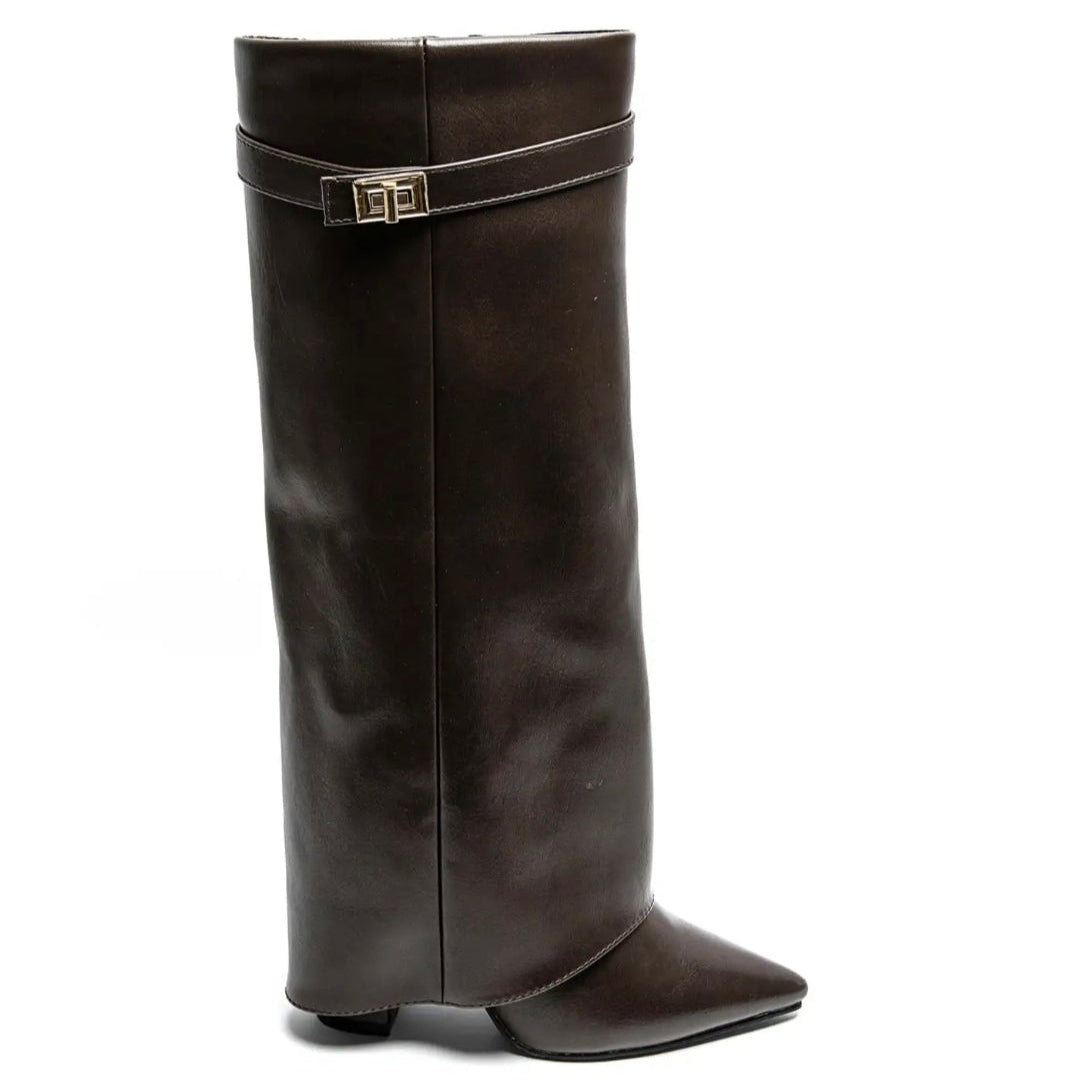 Bottes cavalières - Marron