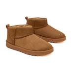 Bottines fourrées - Camel