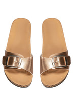 Sandales une bride - Rose gold