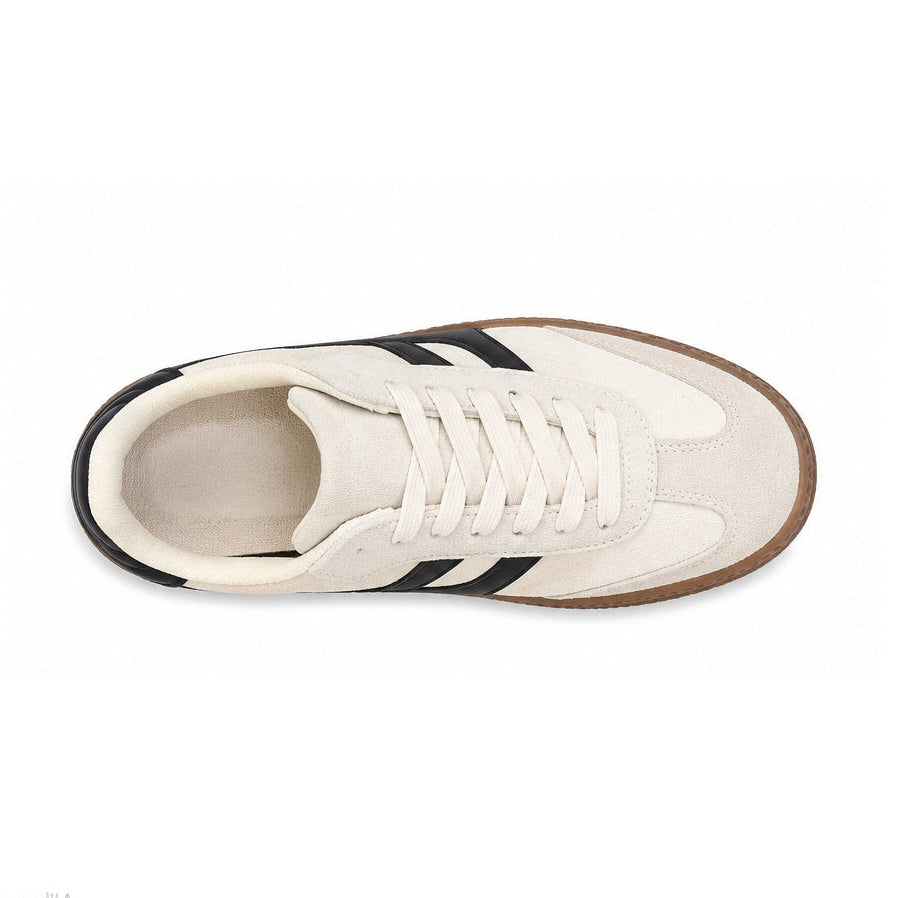 Baskets en suédine - Beige