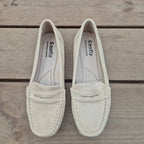 Billie - Mocasín de ante - Beige