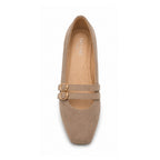 Ballerines doubles boucles - Taupe