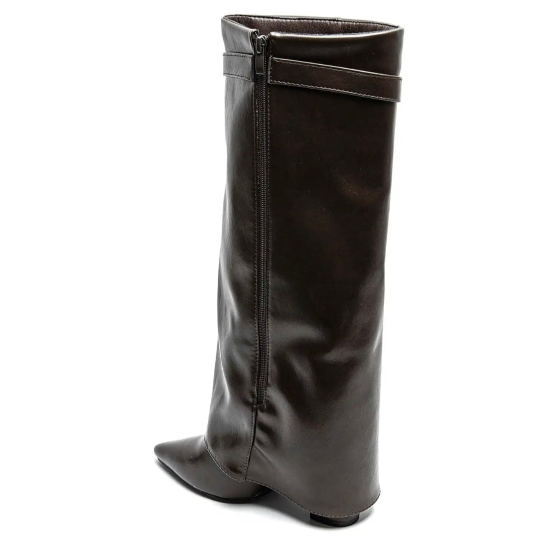 Bottes cavalières - Marron