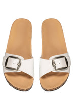 Sandales une bride - Blanc