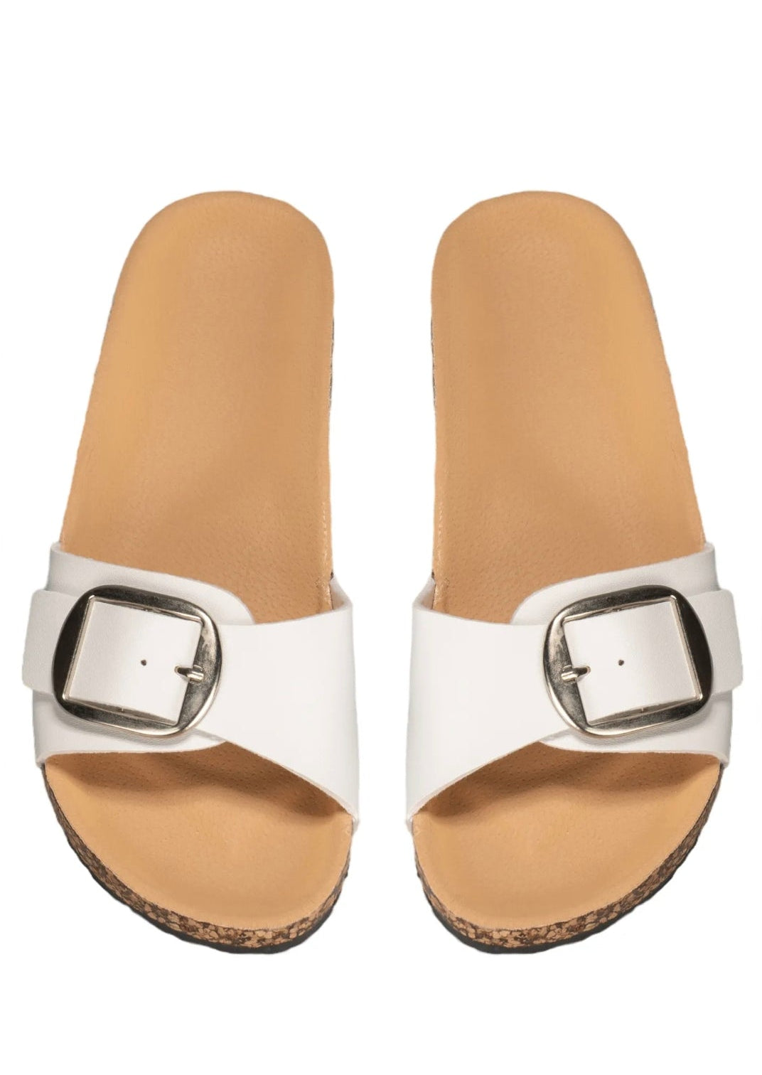 Sandales une bride - Blanc